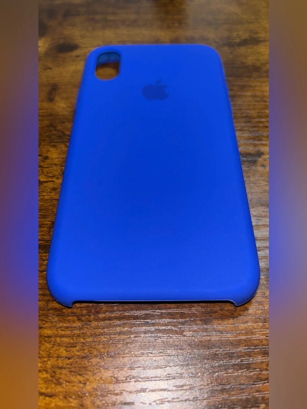 iPhone XR Silicone iPhone Case - Blue 🔵🛜